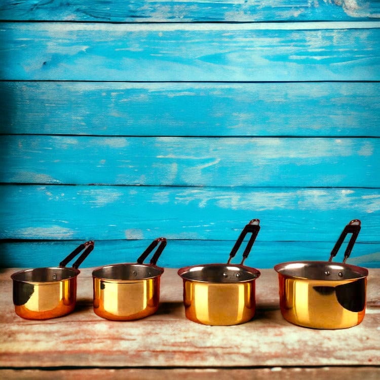 Tamas Brass Saucepan - Tamas: Luxury Indian Gifts