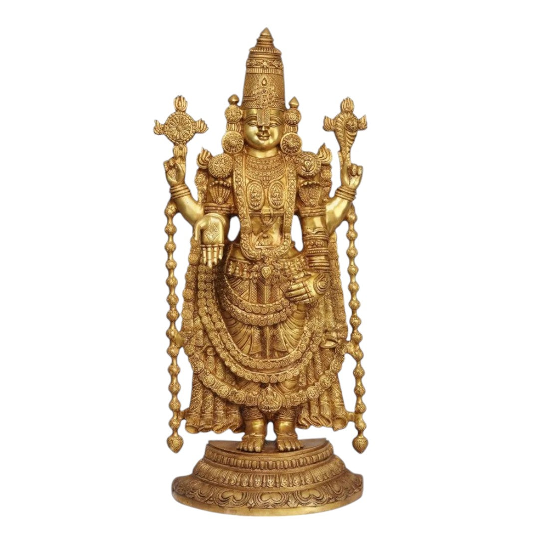 Brass Tirupati Bala Ji Statue