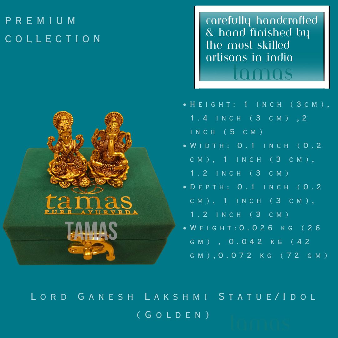 Ganesh Lakshmi Bronze set