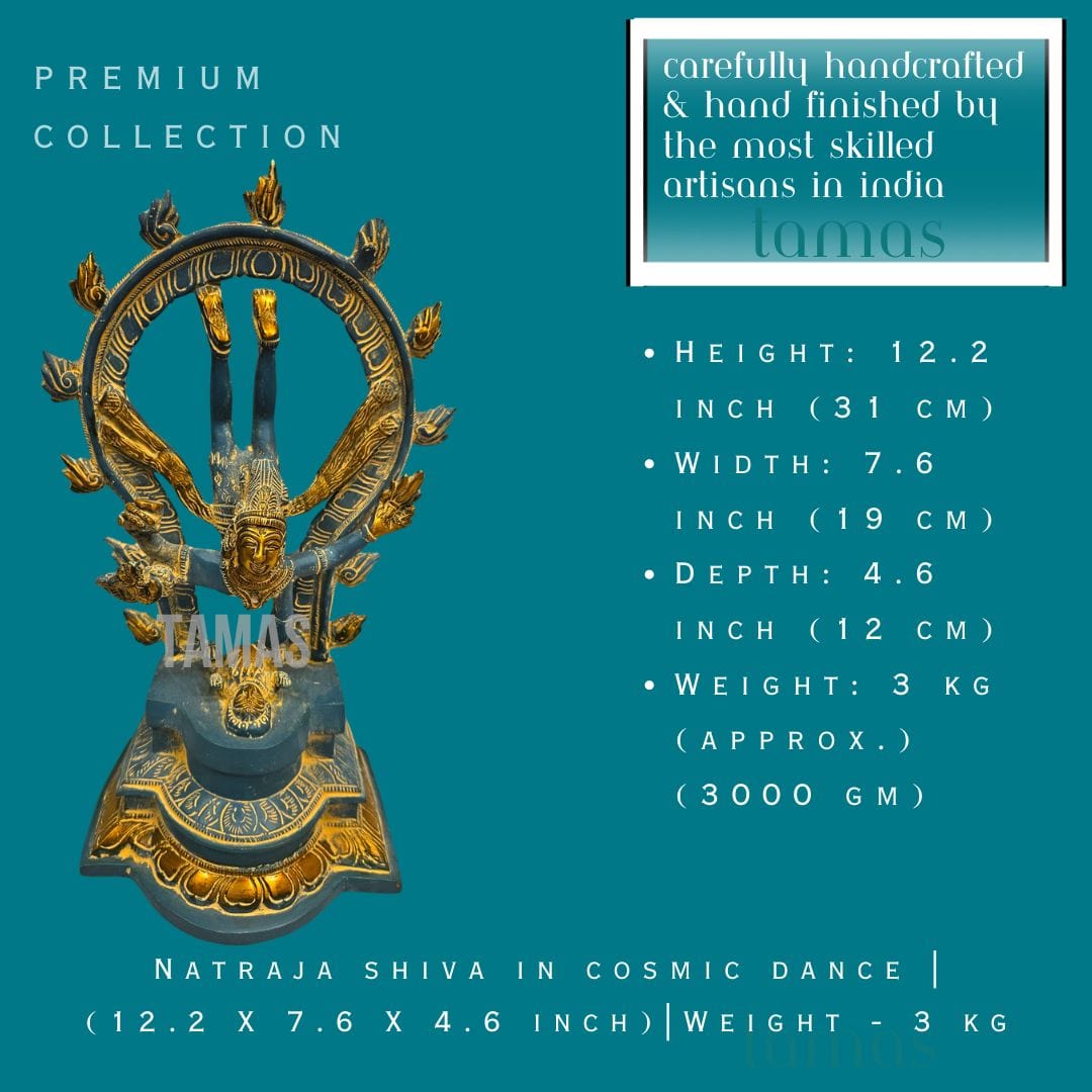 Brass Natraja shiva