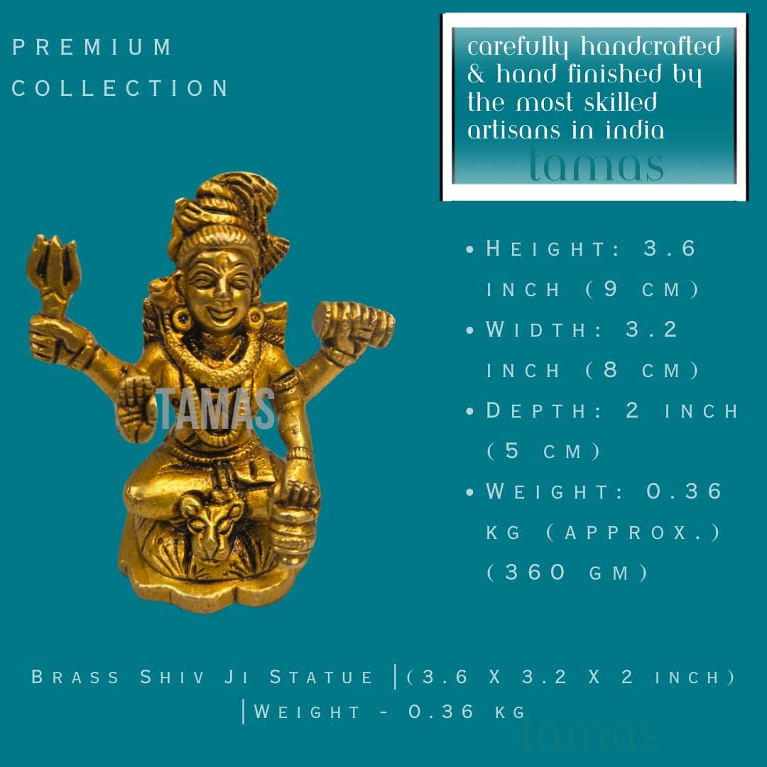 Brass Shiv Ji Statue