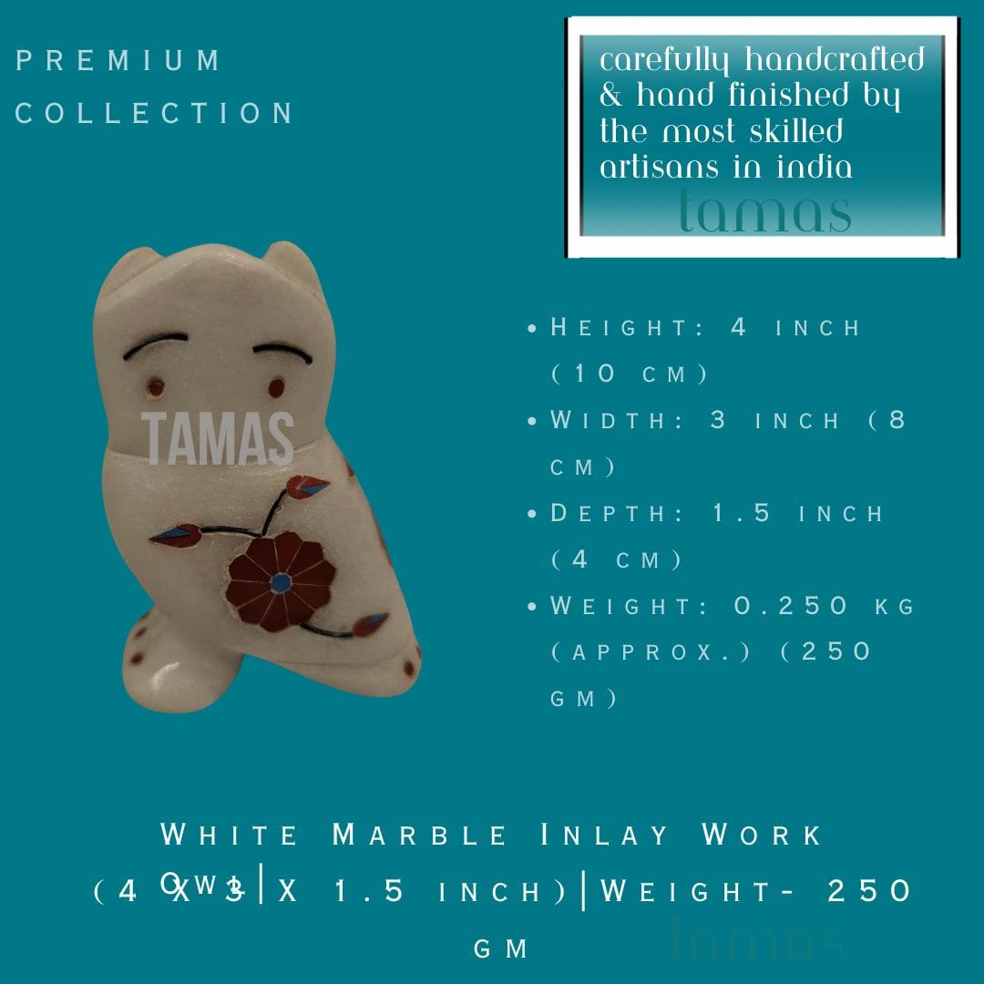 White Marble owl