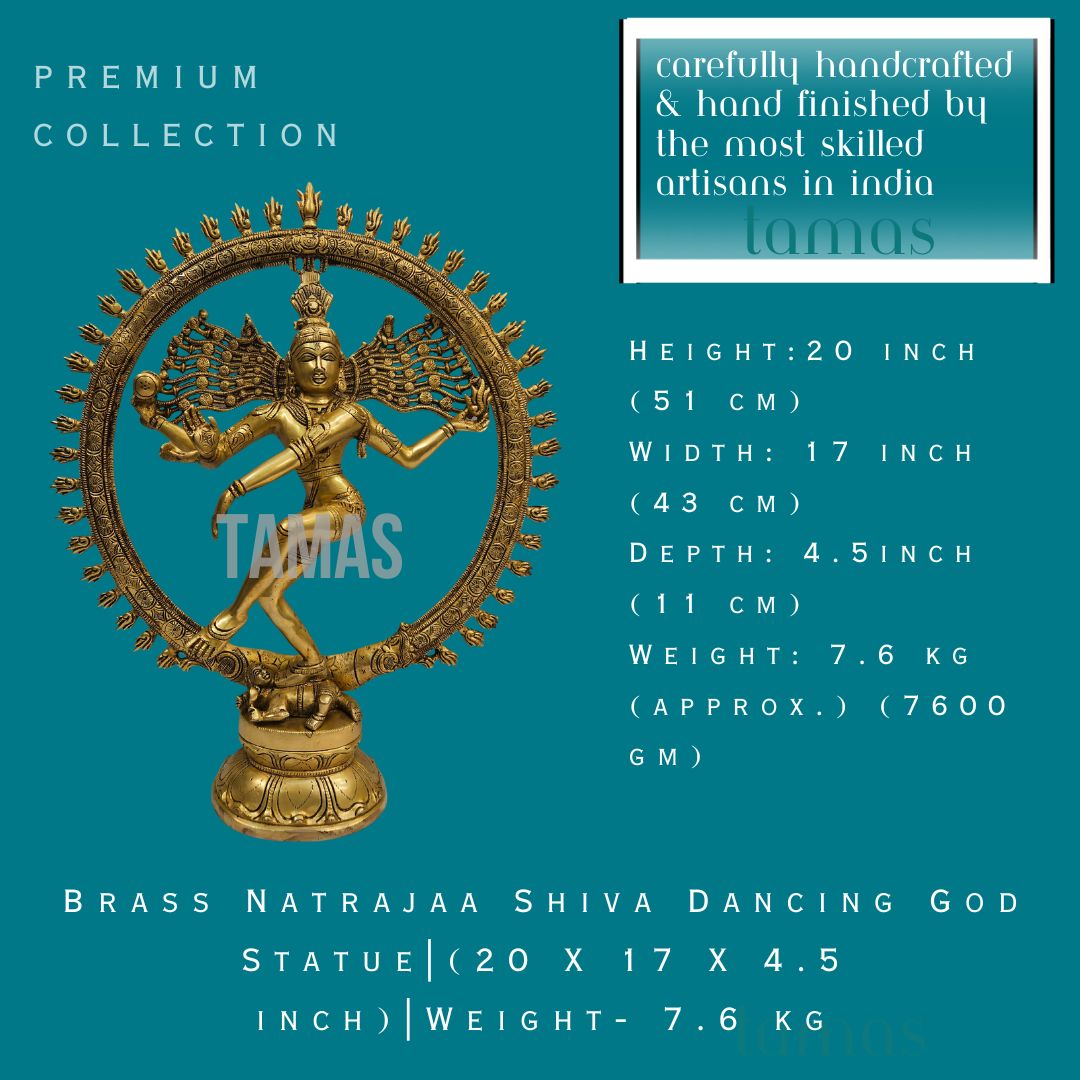 Brass  Shiva  Statue