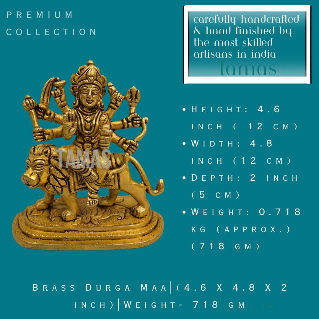Brass Durga Maa