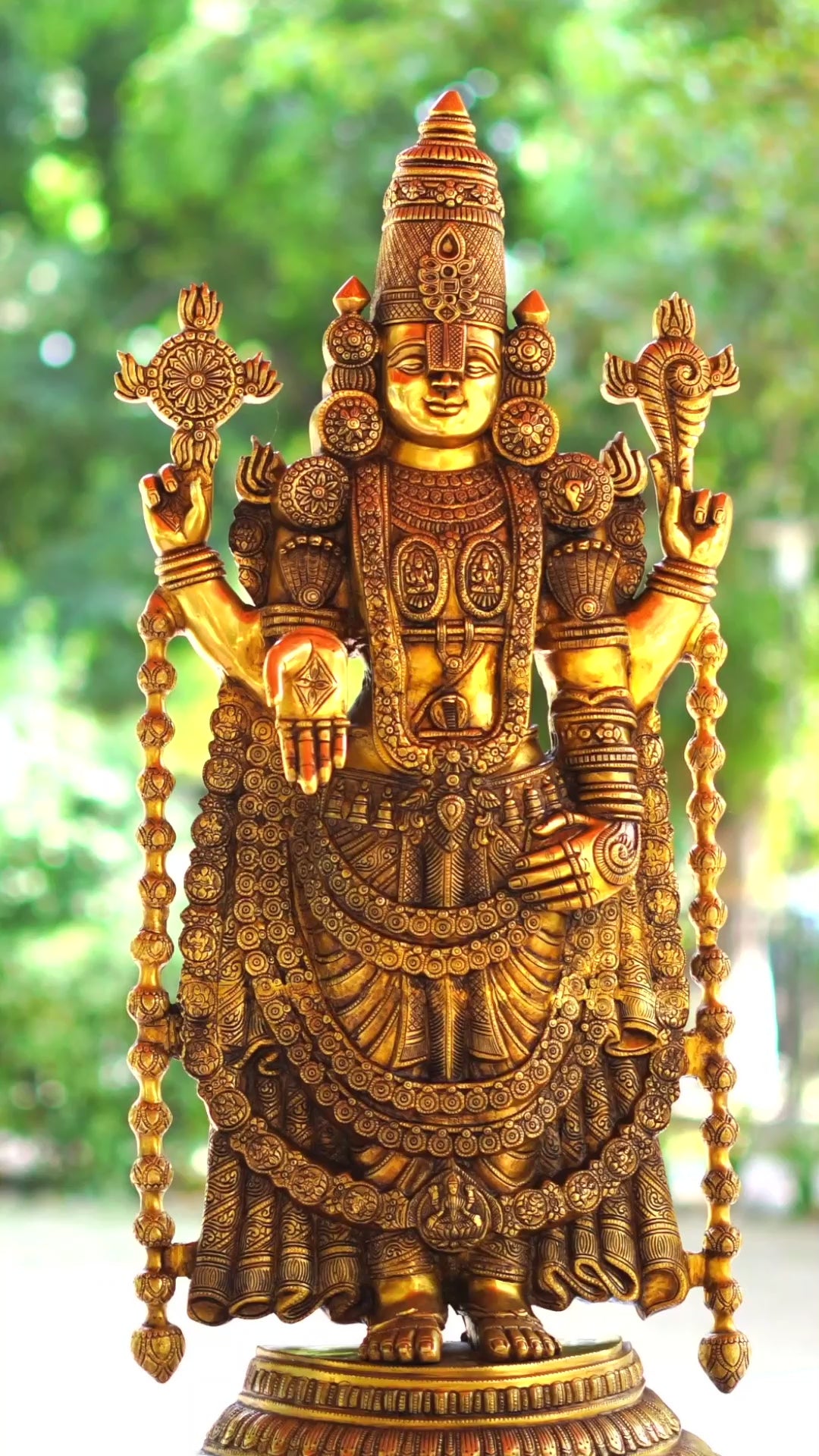 Tamas Brass Tirupati Bala Ji God Idol (40 Inches)