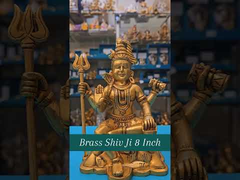 Tamas Brass Shiv Ji Idol – Vastu Compliant Handcrafted Sculpture in Velvet Gift Box