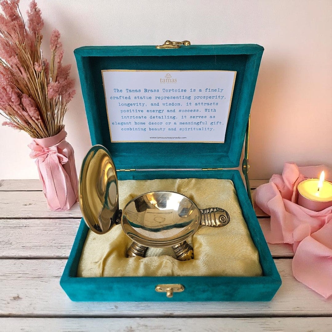Tamas Pure Brass Wish-Fulfilling Tortoise