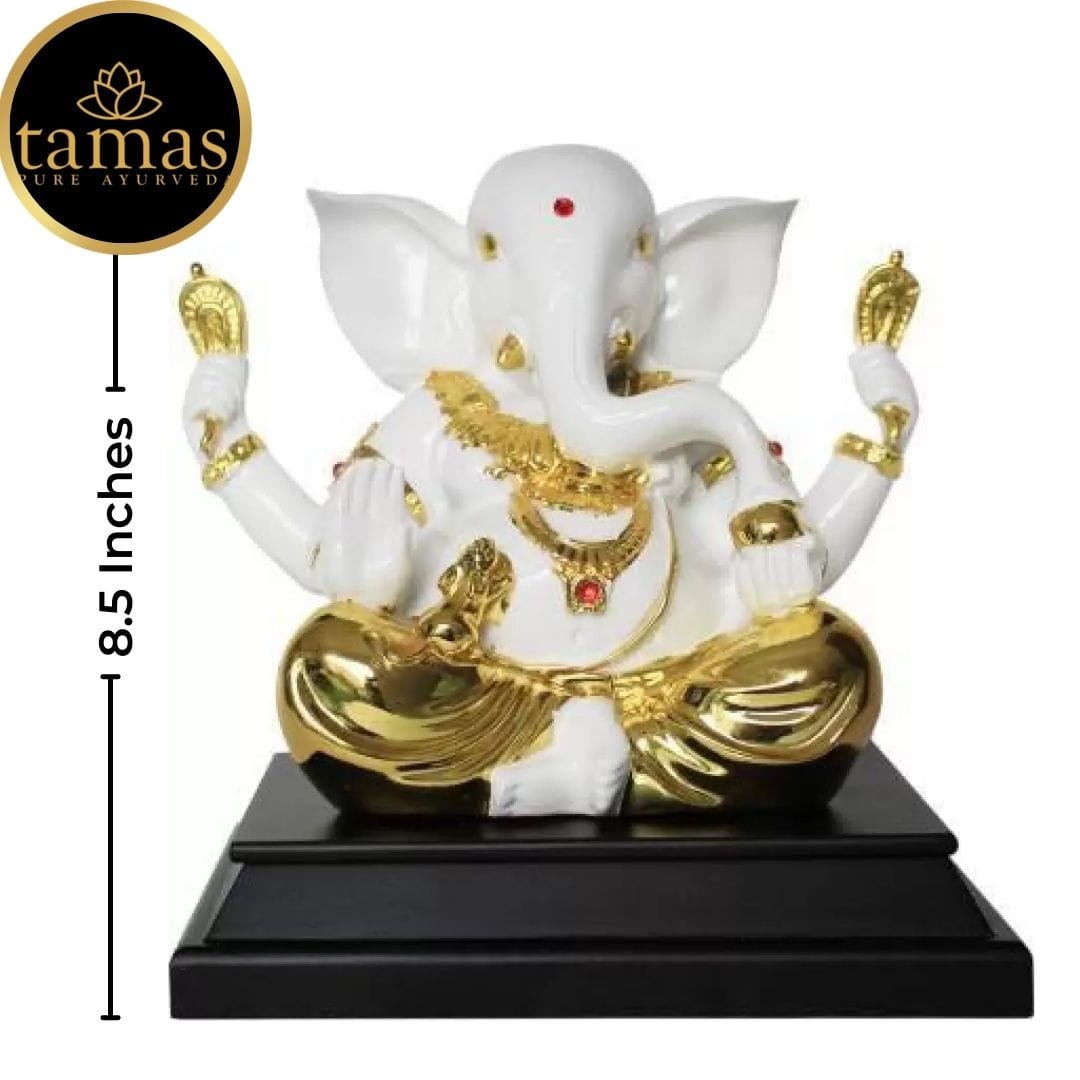 Tamas Gold Plated  Lord Ganesha Statue