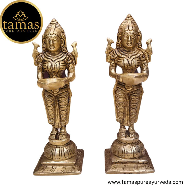 Brass Pavai Lamp