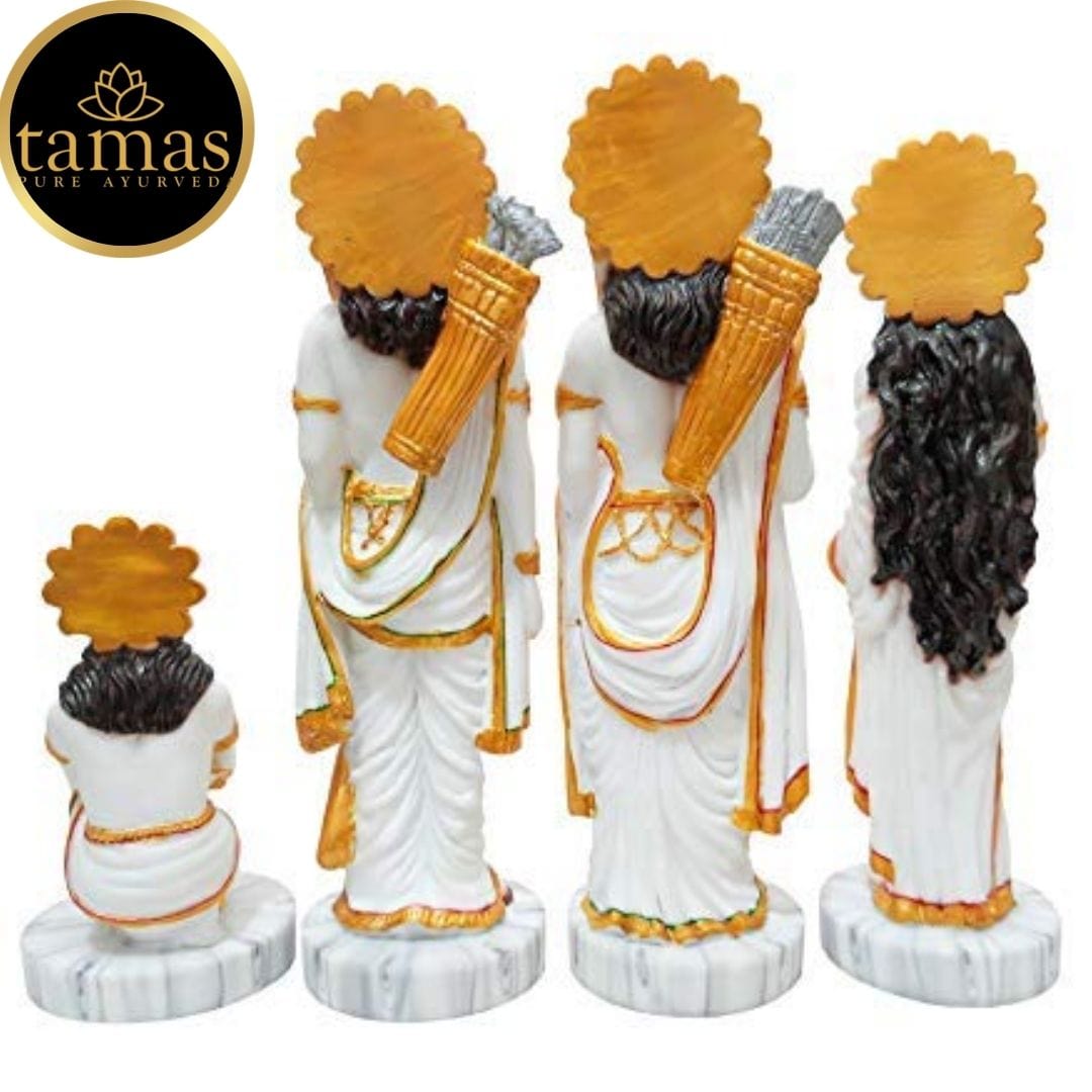Gold Plated Ram Darbar Statue