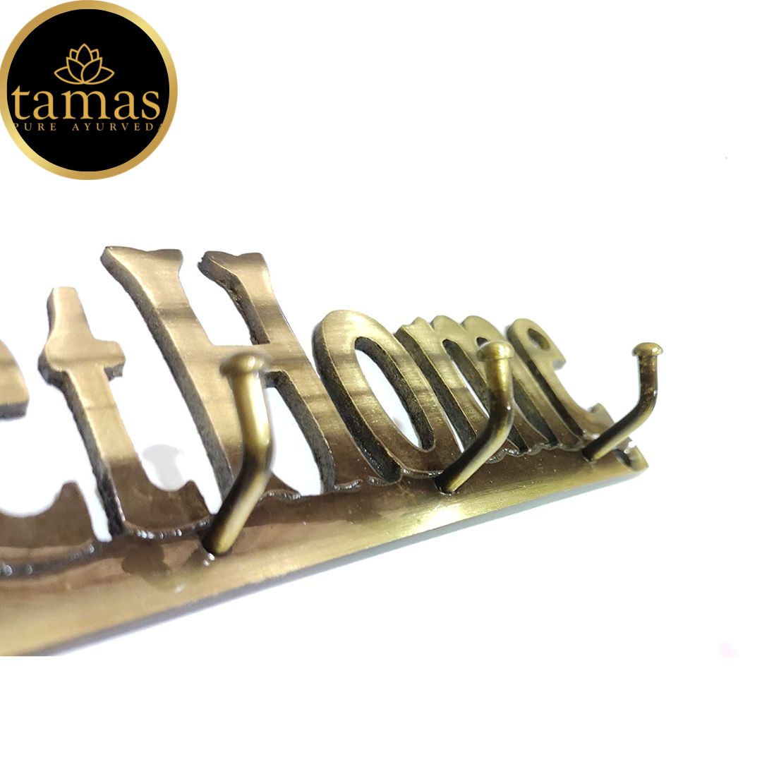 Tamas Brass Sweet Home Key Holder