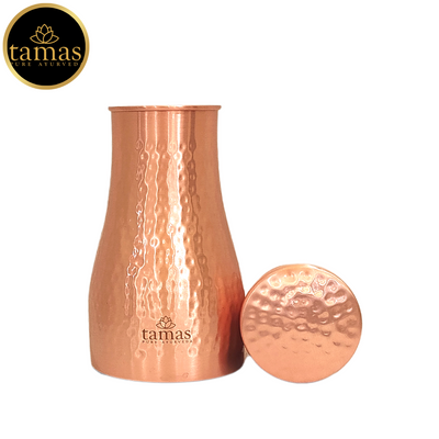 Copper Water Jar (1000 ML) with Luxury Gift Box