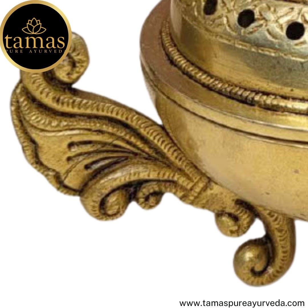 Brass  Peacock Incense Burner