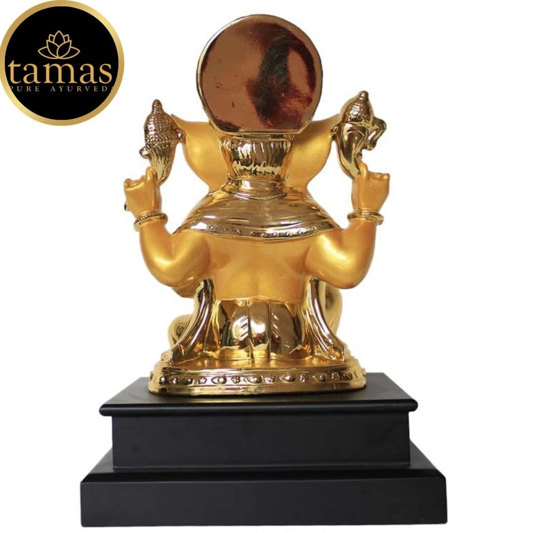 Gold Plated  Lord Ganesha Statue