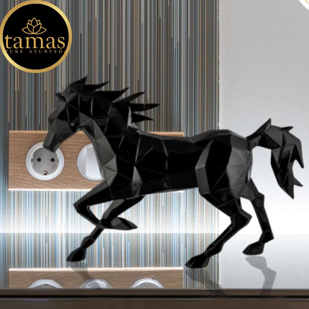 Running Hercules Horse Sculpture