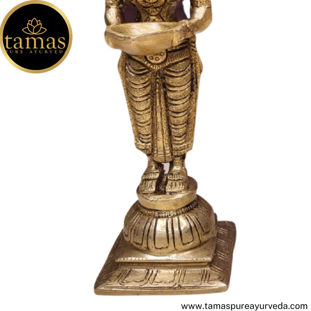Brass Pavai Lamp