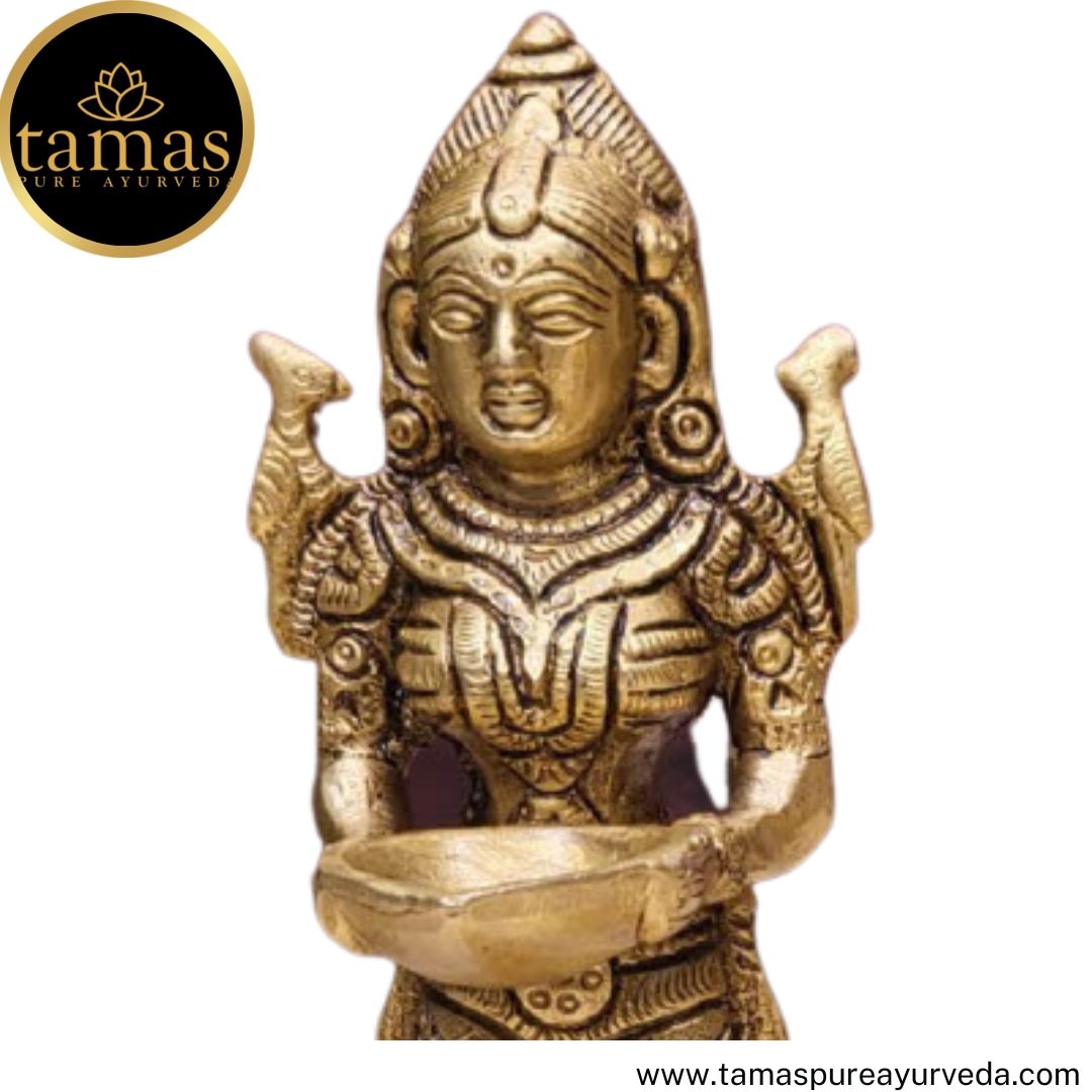 Brass Pavai Lamp