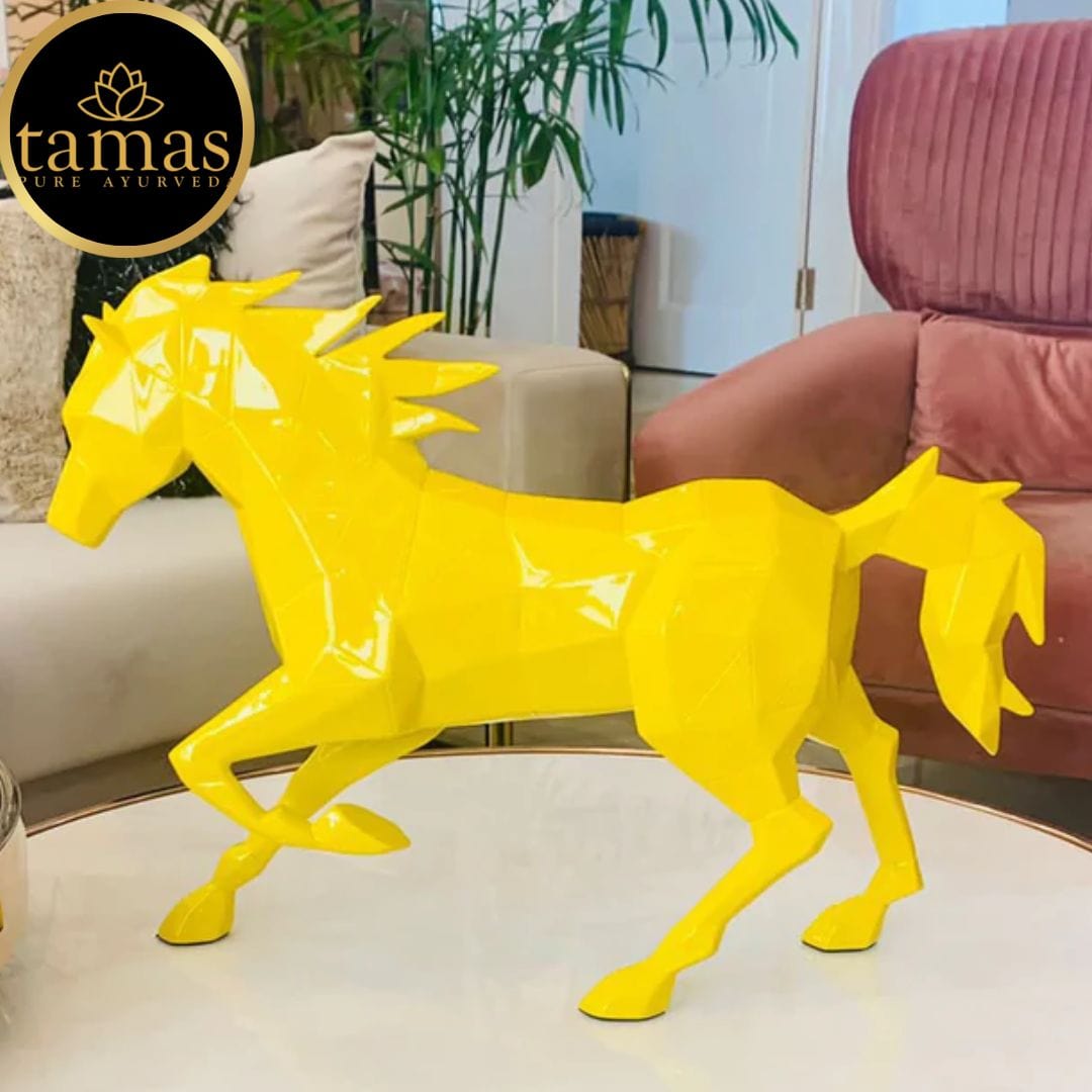 Running Hercules Horse Sculpture