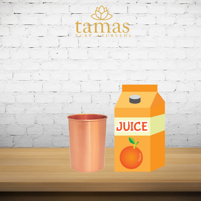 TAMAS SMALL GLASS COPPER | 250ML