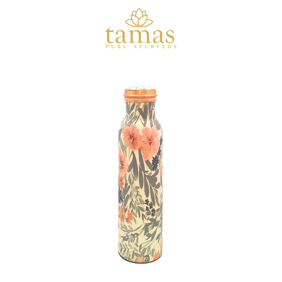 Tamas Q7 Meena Copper Bottle | 950ml Stylish Ayurvedic Drinkware