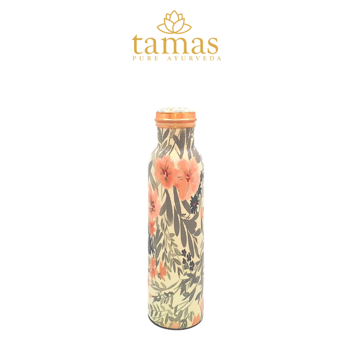 Tamas Q7 Meena Copper Bottle | 950ml Stylish Ayurvedic Drinkware