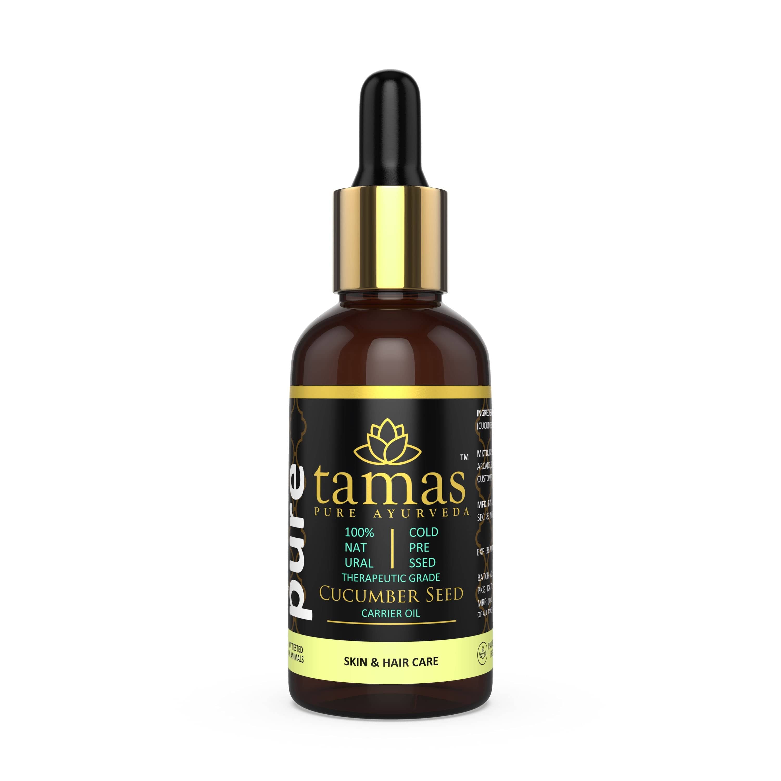 Cucumber Seed Cold-Pressed Oil (Cucumis Sativus)