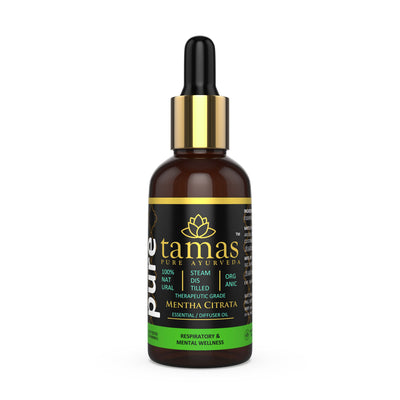 Organic Mentha Citrata Essential Oil (Mentha Citrata):- Therapeutic Grade|USDA|100% Natural (15ml)