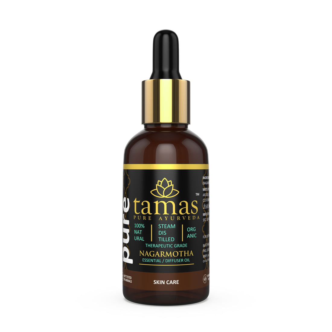 Organic Nagarmotha Essential Oil (Cyperus Scariosus):- Therapeutic Grade|USDA|100% Natural (15ml)