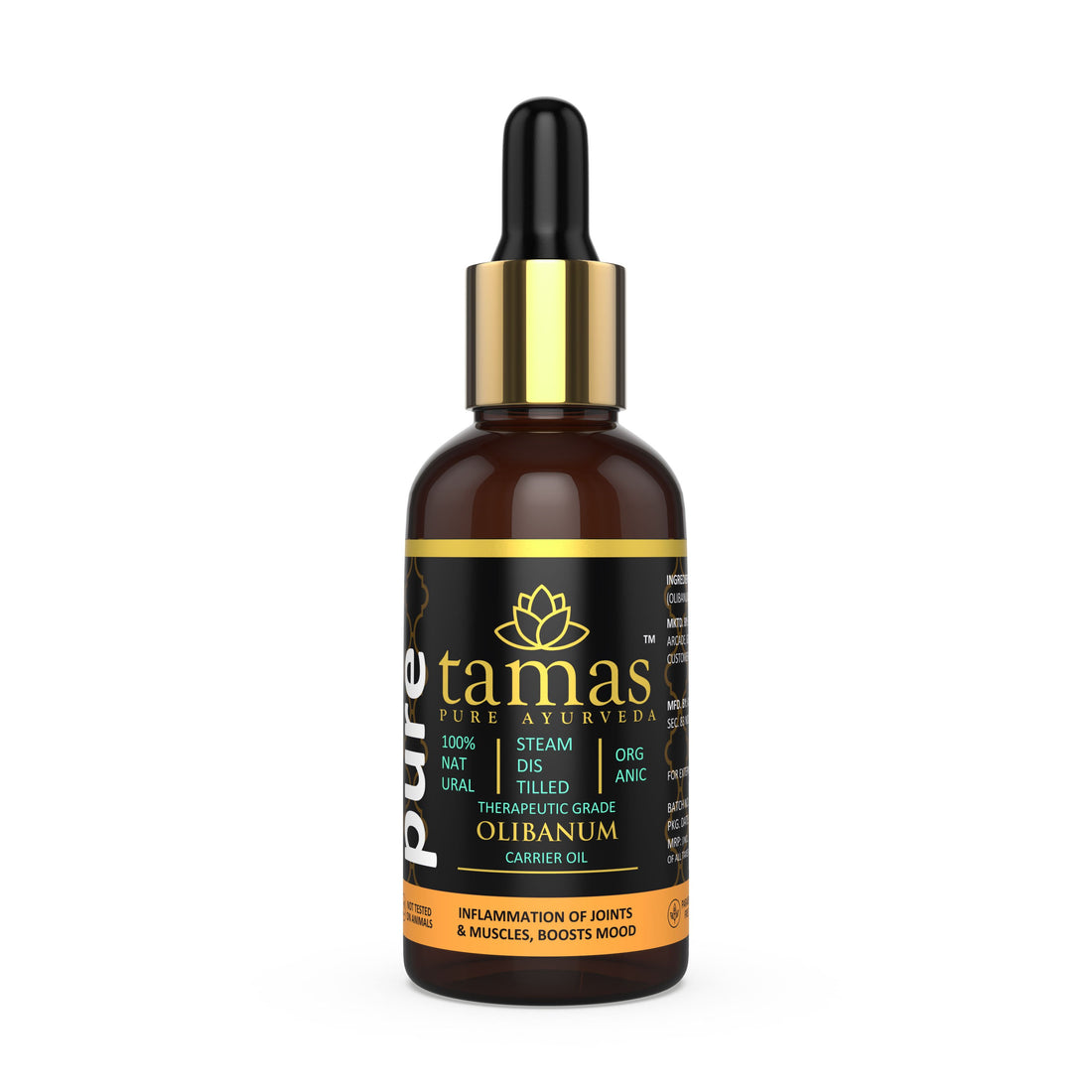 Organic Olibanum Essential Oil (Boswellia Carterii)