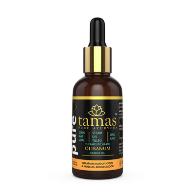 Organic Olibanum Essential Oil (Boswellia Carterii):- Therapeutic Grade|USDA|100% Natural (15ml)
