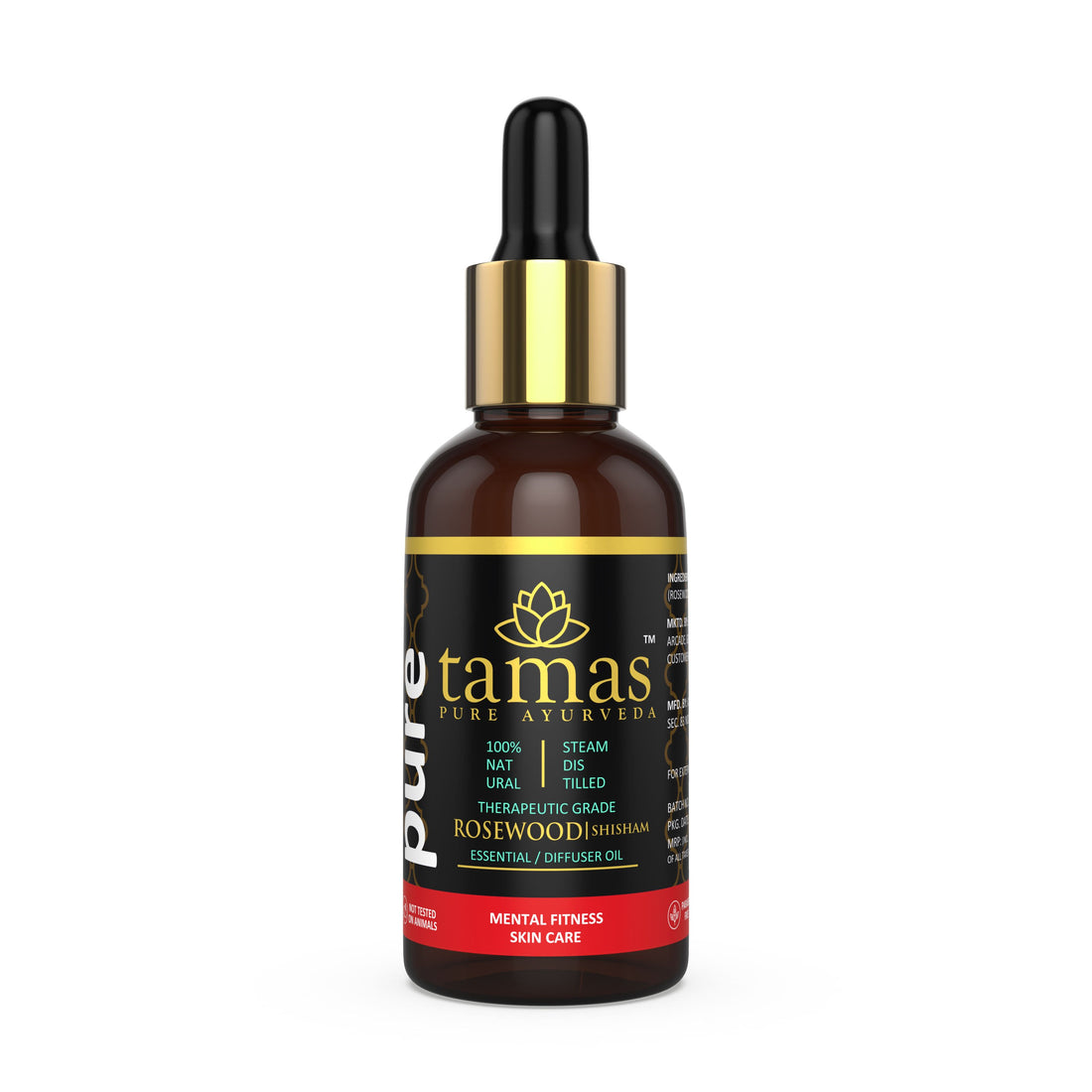 Rosewood Essential Oil (Dalbergia Sissoo)