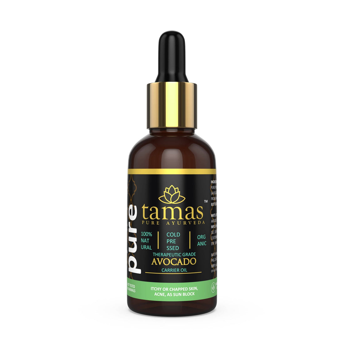 Organic Avocado Cold-Pressed Oil (Persea Gratissima)