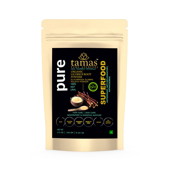 Licorice Root (Glycyrrhiza Glabra Mulethi) Powder 100 gm
