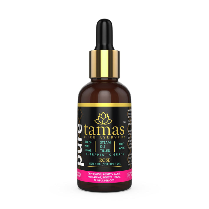 Organic Rose Essential Oil (Rosa Damascena)