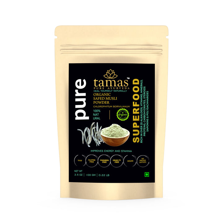 Safed Musli (Chlorophytum Borivilianum) Powder 100 gm