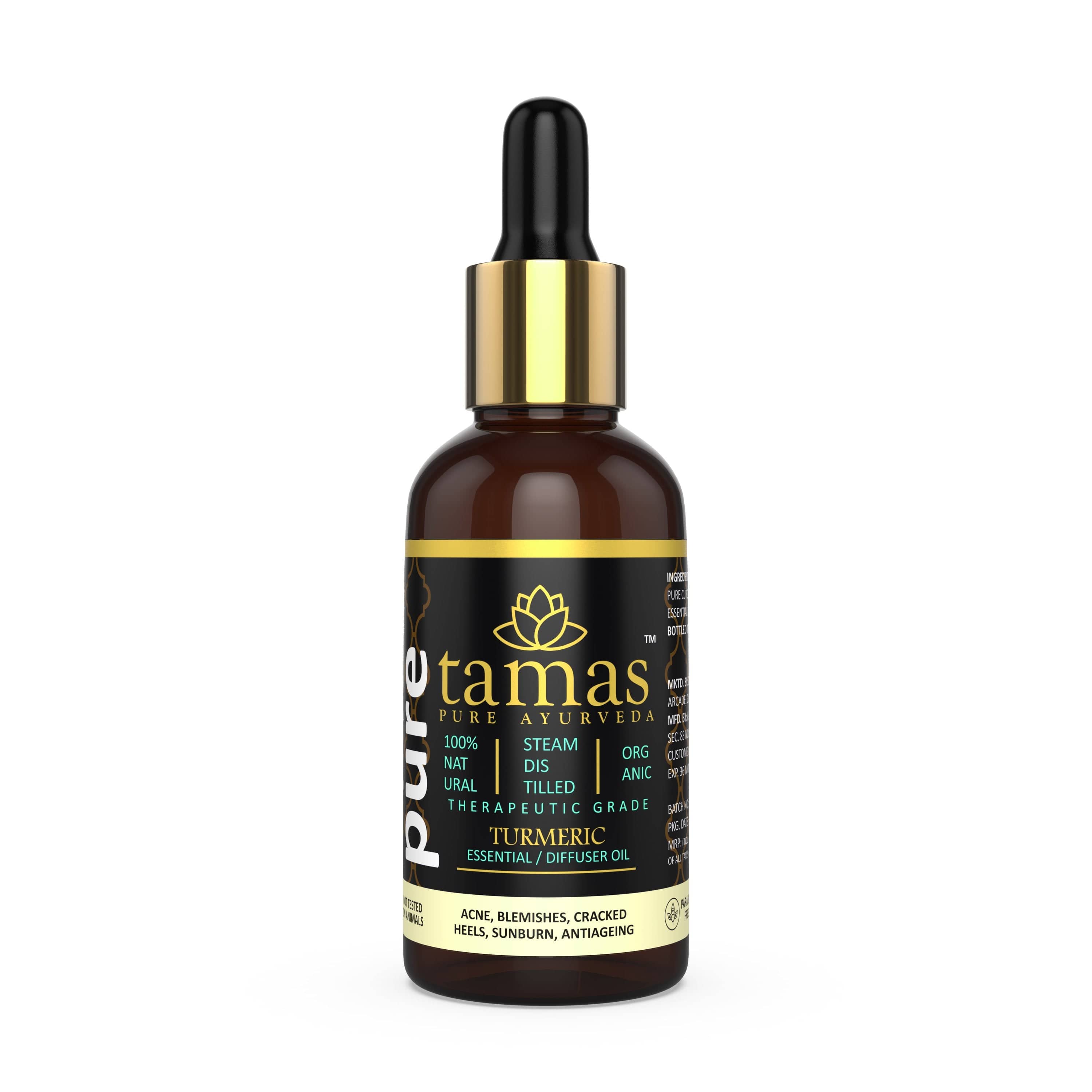 Organic Turmeric Essential Oil (Curcuma Longa)