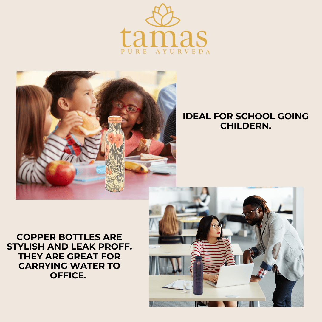 Jelly Plain Water Bottle Copper